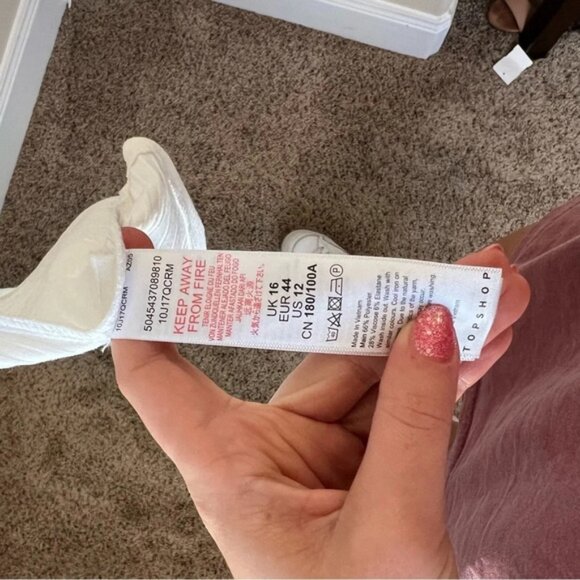 Topshop Ribbed Raffia Midi Dress - Picture 6 of 7